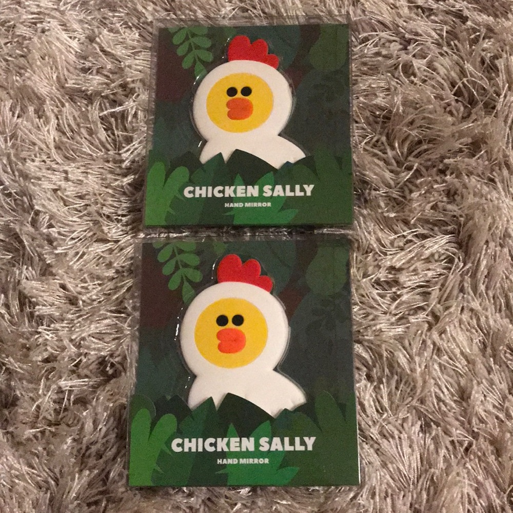 Line Friends hand mirror